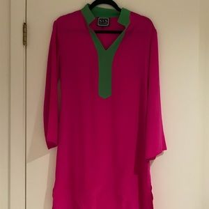 Silk Sail to Sable Dress